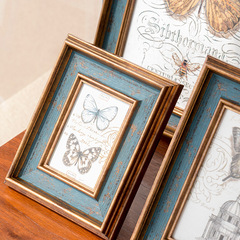 Photo printing, framing, and creative display for wall hanging 6x7 or 7-inch full-body wedding photos, business license frame, picture frame for wall hanging.