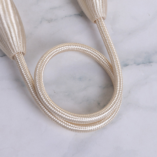 Manufacturer supplies various styles of Twisted Curtain Straps and Curtain Buckles, Cross-border Simple Tie Rope Accessories