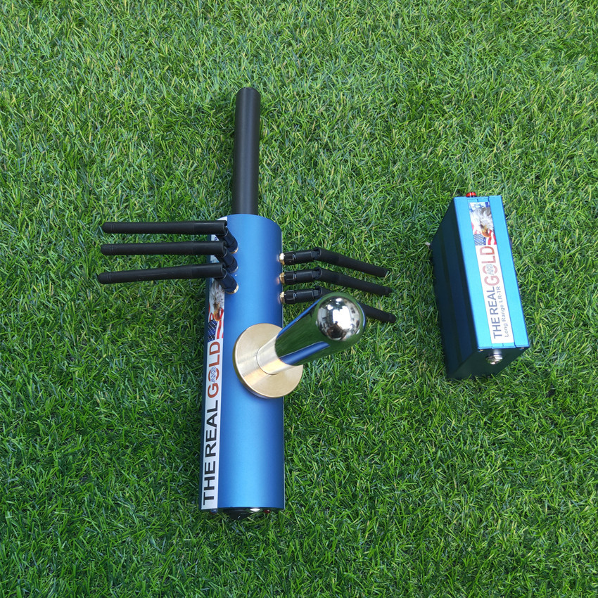 新款多天线远程德克萨神 地下金属金银铜钻石金属定位探测仪