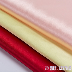 Simulated silk elastic crepe, high-elasticity silk, soft and comfortable high-elastic crepe, skirt lining and pajama fabric