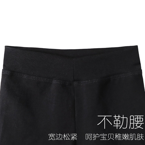 Children's dance clothing, girls' ballet shorts, female boxers, black three-quarter pants, girls' practice clothing, dancing leggings