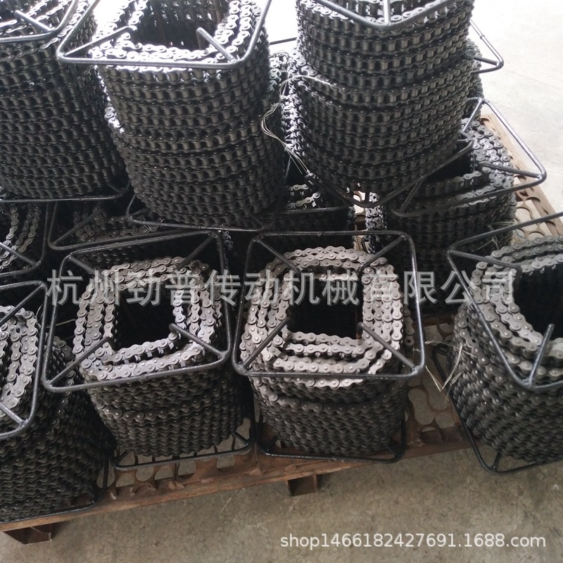 链条生产厂家生产3分4分5分链条12A-1双排排链条 60-2滚子链