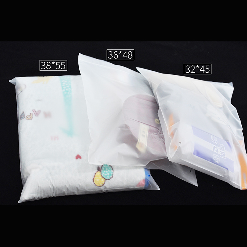 Fábrica CPE bolsa autosellante en stock esmerilado cartílago hueso tirando bolsa sellado bolsa CPE bolsa de embalaje esmerilado al por mayor