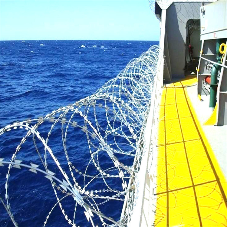 轮船刺丝滚笼 防海盗用刀刺滚笼 滚笼支架土字架加密支架工厂自营