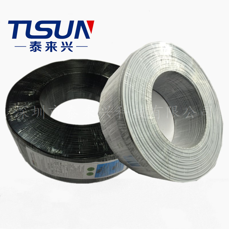 TLSUN提供 1589 20AWG 30V HDPE绝缘电子线 可选择颜色单芯线