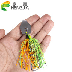 HENGJIA Lure Flash Blade Mustache Man 10cm 11g Spinning Type Anti- snag Bottom Best Selling Simulation Fishing Bait