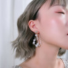 South Korean goods, fashionable earrings from pearl, wholesale