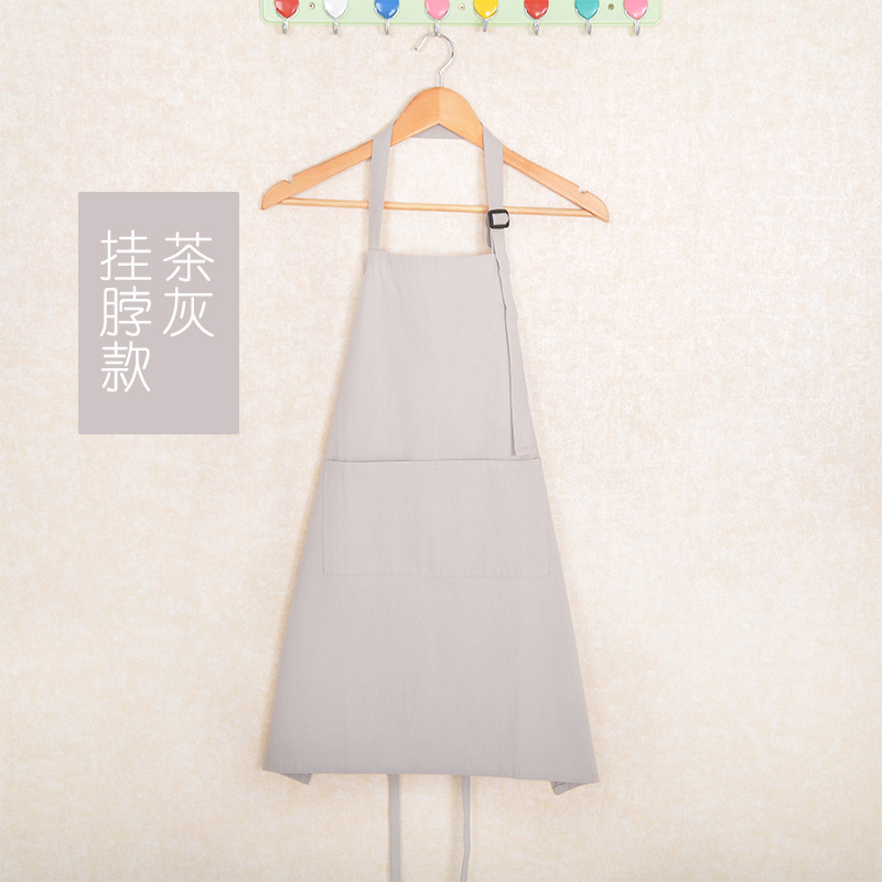 차 회색 매달려 목 스몰 사이즈