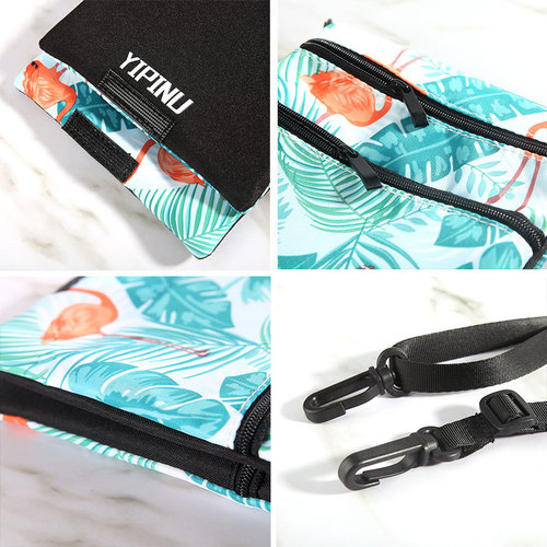 New Style Travel Neck Passport Holder Multifunction ID Wallet Coin Bag Bulk Print