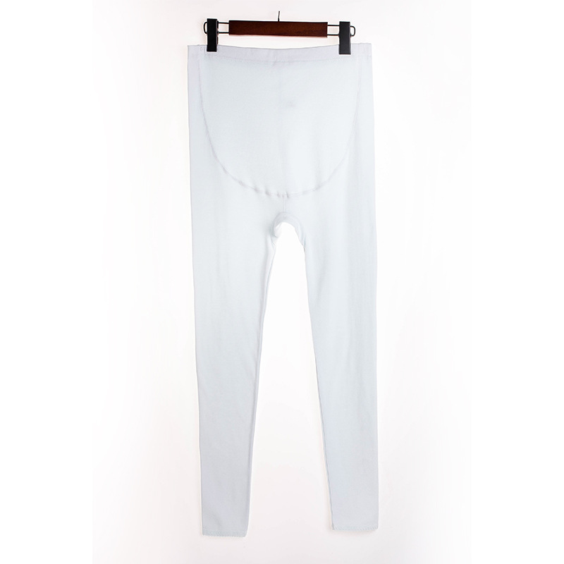 Pregnant women's long pants pure cotton spring and autumn pants cotton wool pants underpants pajama pants inner wear belly support leggings warm pants for women