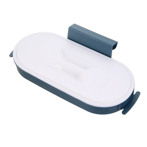 Wall-mounted trash bag holder, simple household kitchen cabinet trash bag rack, trash storage bracket, wholesale