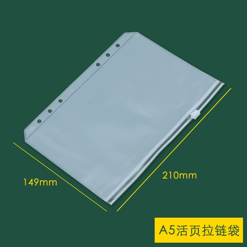 Laptop, book for business cards, storage bag PVC with zipper, 5A, 6b, tear-off sheet