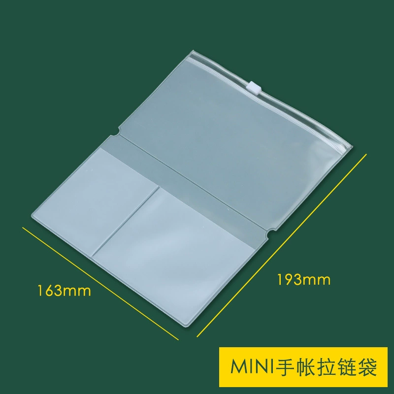 Laptop, book for business cards, storage bag PVC with zipper, 5A, 6b, tear-off sheet