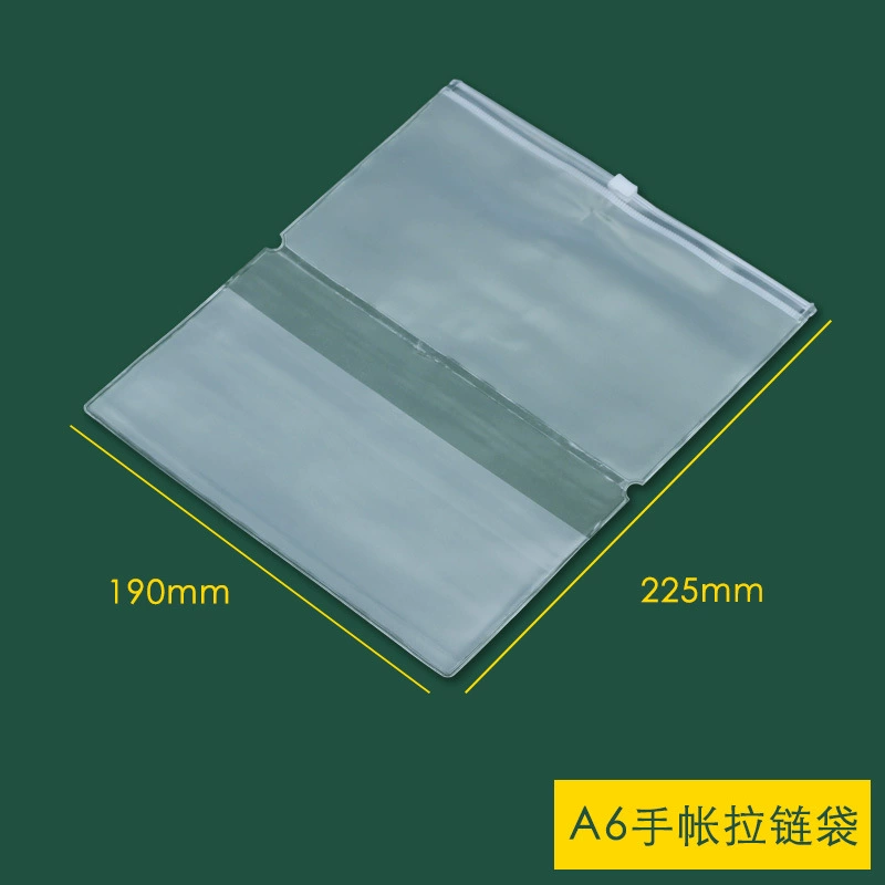 Laptop, book for business cards, storage bag PVC with zipper, 5A, 6b, tear-off sheet