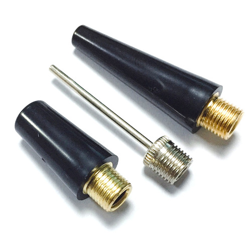 Three-piece set of metal valves, car air pump valve accessories, plastic valves, iron gas needles, ball needles and gas needles
