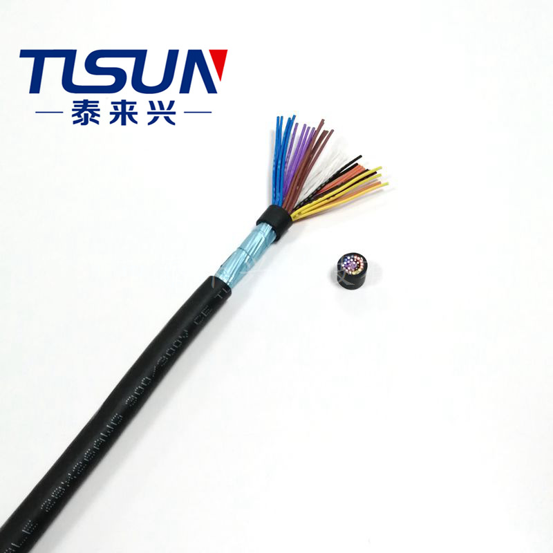柔性编织屏蔽电缆 CY 28X24AWG 抗干扰 信息传输线缆 计算机用线