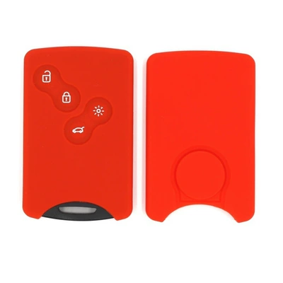 Key Silicone Case for Static Rod/Key Bag - red