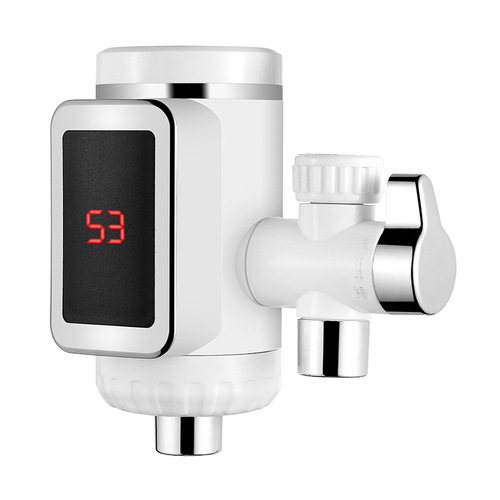 Digital display electric hot water faucet wholesale instant hot water faucet connected electric hot water faucet free of installation