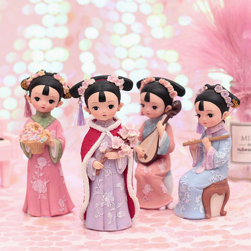 Creative Gift, Girly Palace-Style Girl Figurine — 