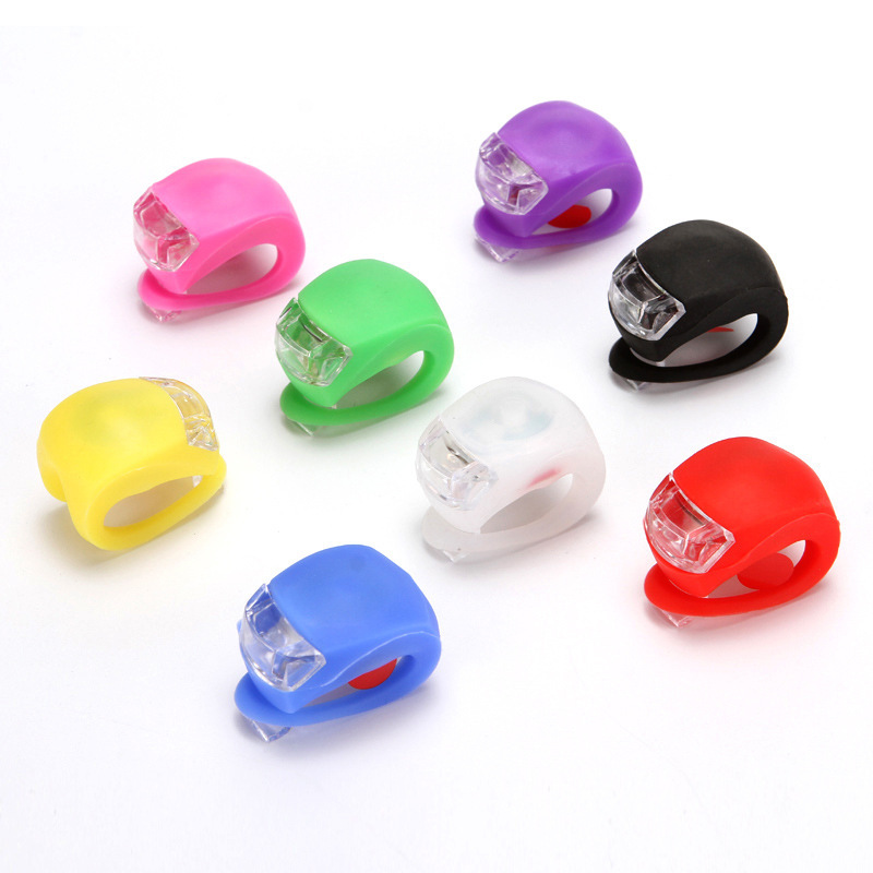 Bicycle frog light night riding LED helmet light equipment cycling light tail light car light scooter front light warning light