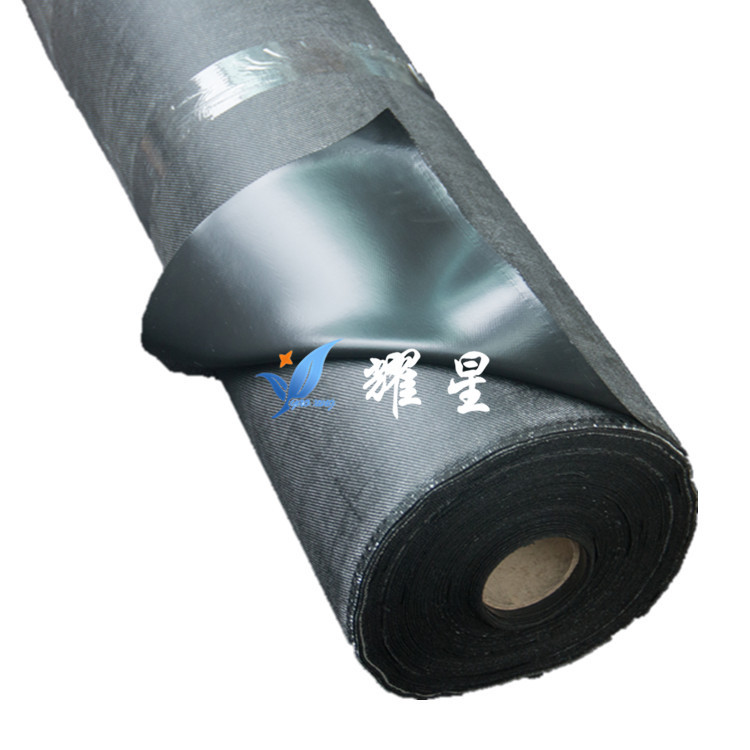 黑色三元乙丙布 脱硫蒙皮三元乙丙布 软连接用胶布 可替代氟胶布