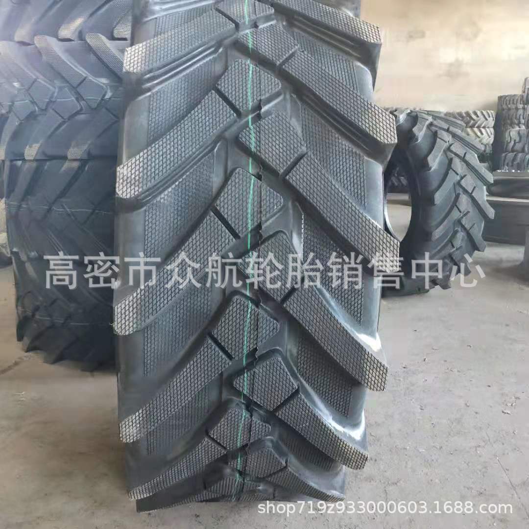 供应 16/70-24 断人字花纹拖拉机轮胎小铲车装载机轮胎