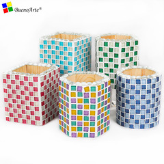 DIY pen holder storage box mosaic paste mold painted paste children's handmade creative bottom embryo remote control box