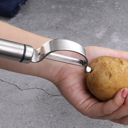 Stainless steel 304 peeler, home-use potato, apple, fruit, vegetable, melon peeler, kitchen peeler, wire vegetable slicer