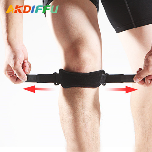 Outdoor sports protective gear, neoprene knee pads, silicone protection knee patella with basket, badminton sports knee pads wholesale
