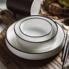 Scandinavian tableware, set home use, simple and elegant design, Nordic style