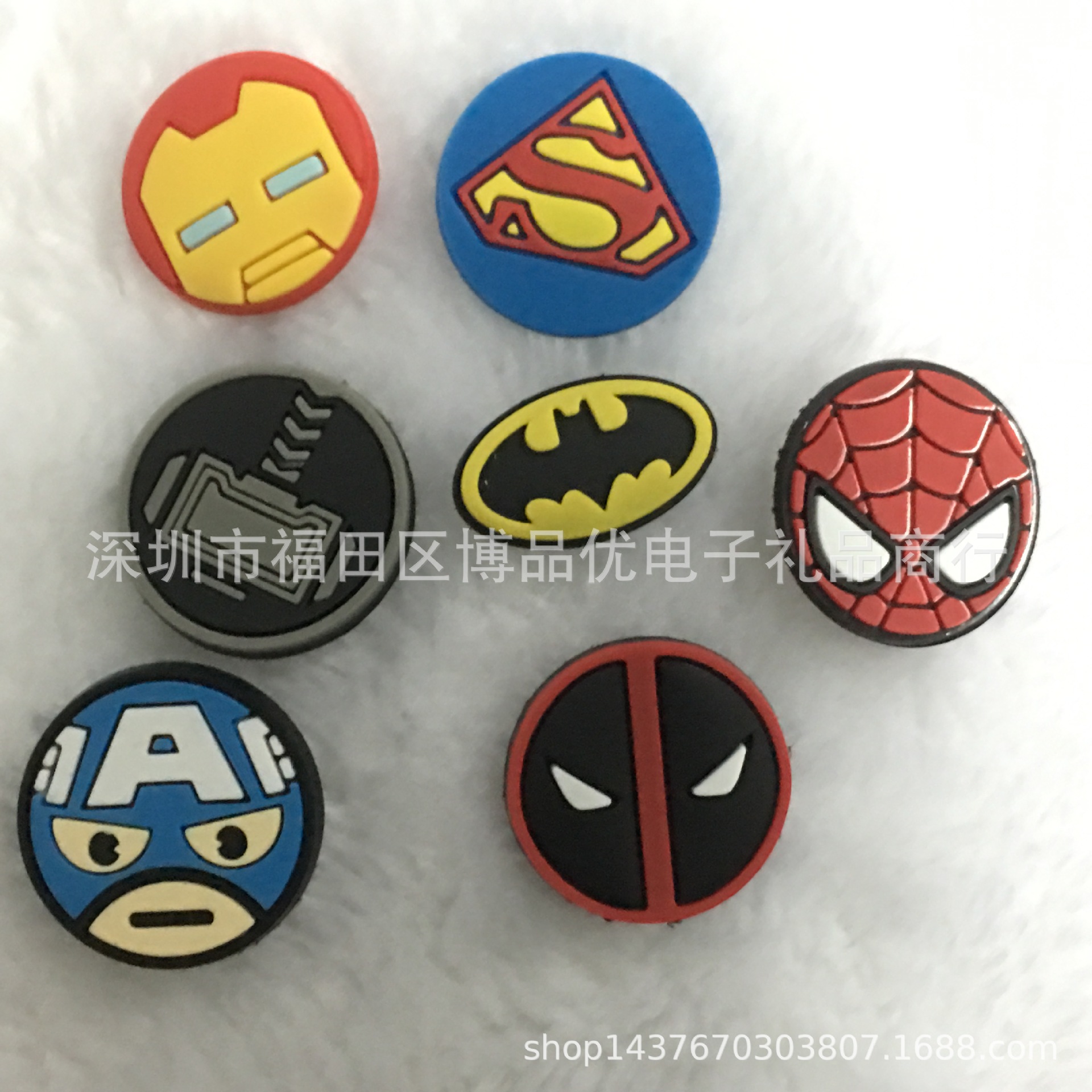 软胶卡通片材2.5CM-3CM左右手机配件DIY软胶配件饰品贴片现货批发