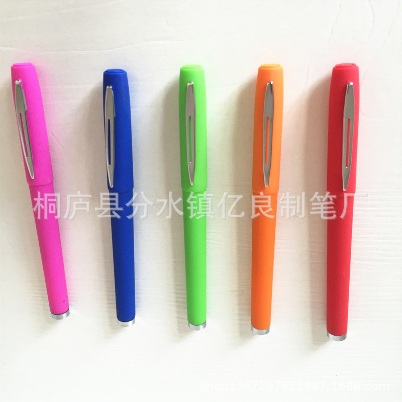 Signature Pen pluma de gel al por mayor firma pluma LOGO impresión 0,5 pluma de gel