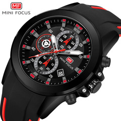 MINIFOCUS Men's Sport Watch, Waterproof Quartz Watch, Cross-Border Multi-Functional Men's Watch 0287G
