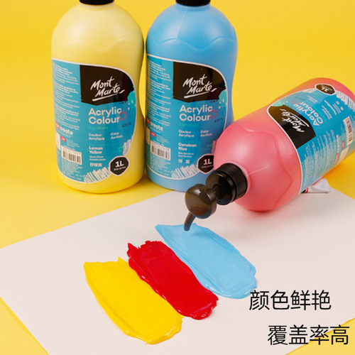 1L 2L Acrylic Paint Squeeze Pump 500ml Watercolor Paint Pump