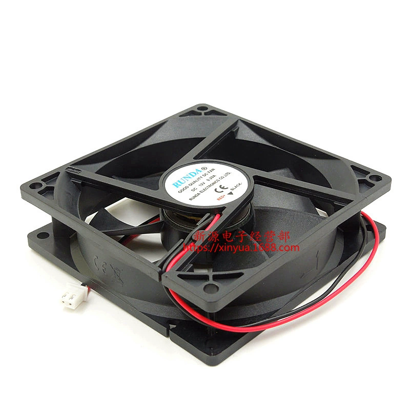 9025 охлаждающий вентилятор DC-12V DC Fan 90*90*25 0.29A 12V