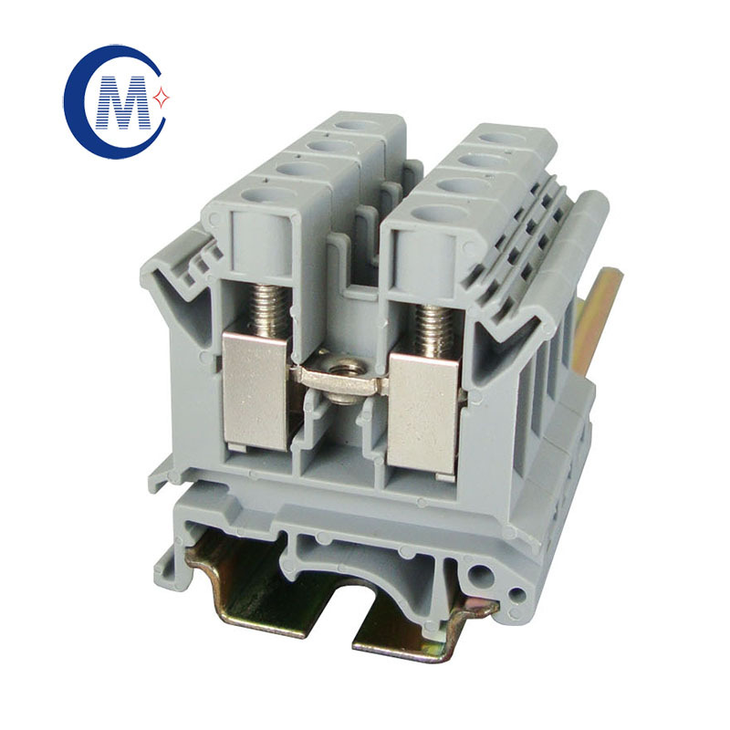 成曼全铜阻燃接线端子UK10N框式螺钉厂家直销配电安全耐用