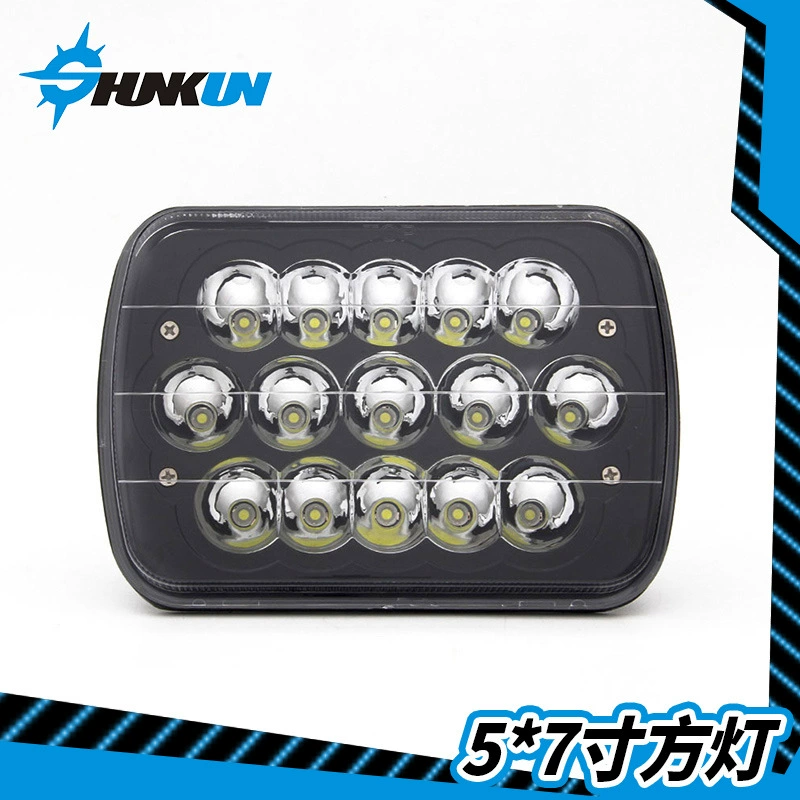 LED7-inch 45 Вт дальний и ближний свет работает внедорожный свет инспекционный свет Прожектор барный свет прямые продажи с фабрики