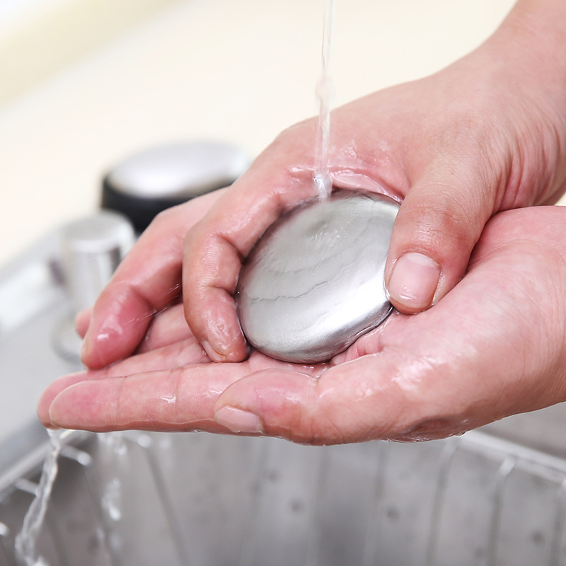 Supply stainless steel soap metal deodorous soap