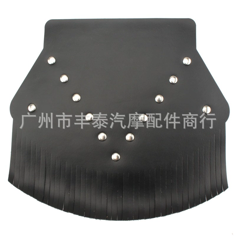 Motorcycle leather front/rear fender Harley-Dana soft tail gliding travel universal mud leather
