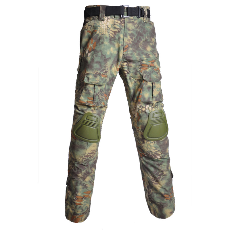 Hanye transfronterizo al por mayor pantalones de camuflaje G2 Rana Man ropa de camuflaje pantalones de ropa de rana al aire libre pantalones de ropa de rana
