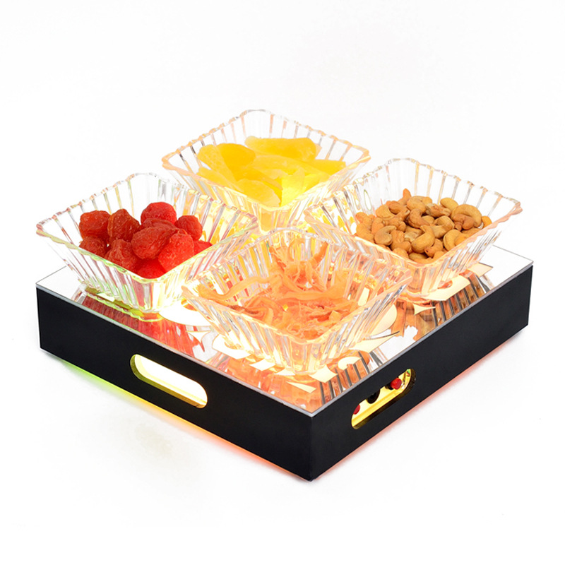 Plato de fruta KTV plato de fruta KTV creativo plato de fruta de plástico