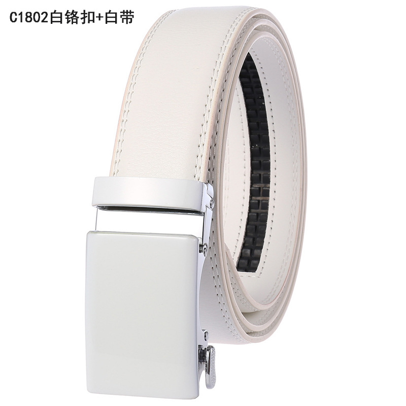 C1802 white chromium buckle+leucorrhea