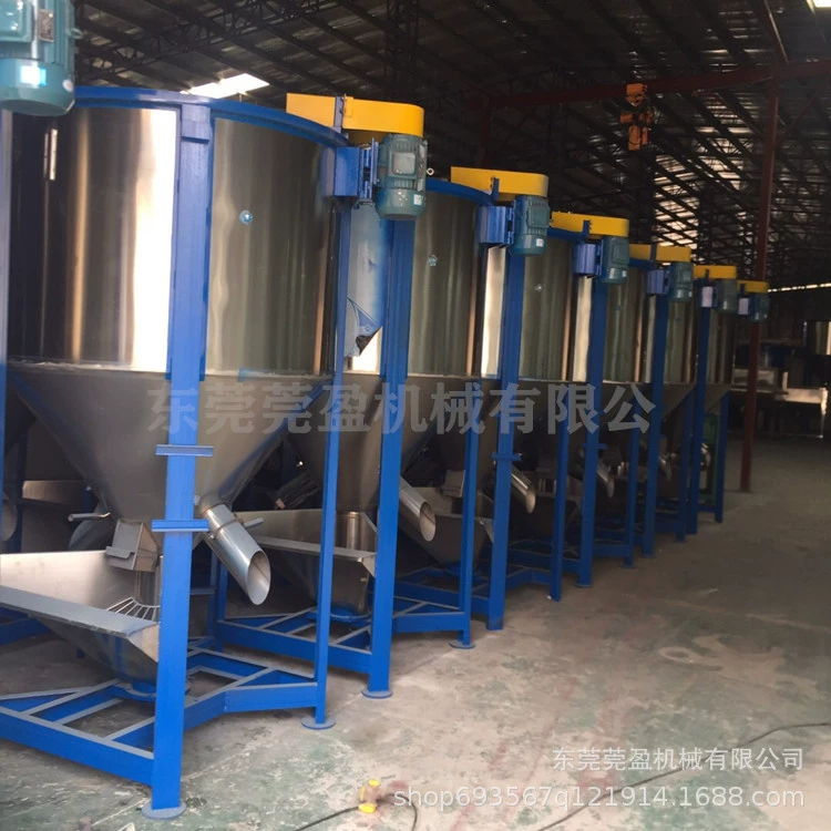 Дунгуань вертикальный миксер из нержавеющей стали с пластиковыми частицами и резиновым кольцом, полностью автоматический спиральный миксер для подачи