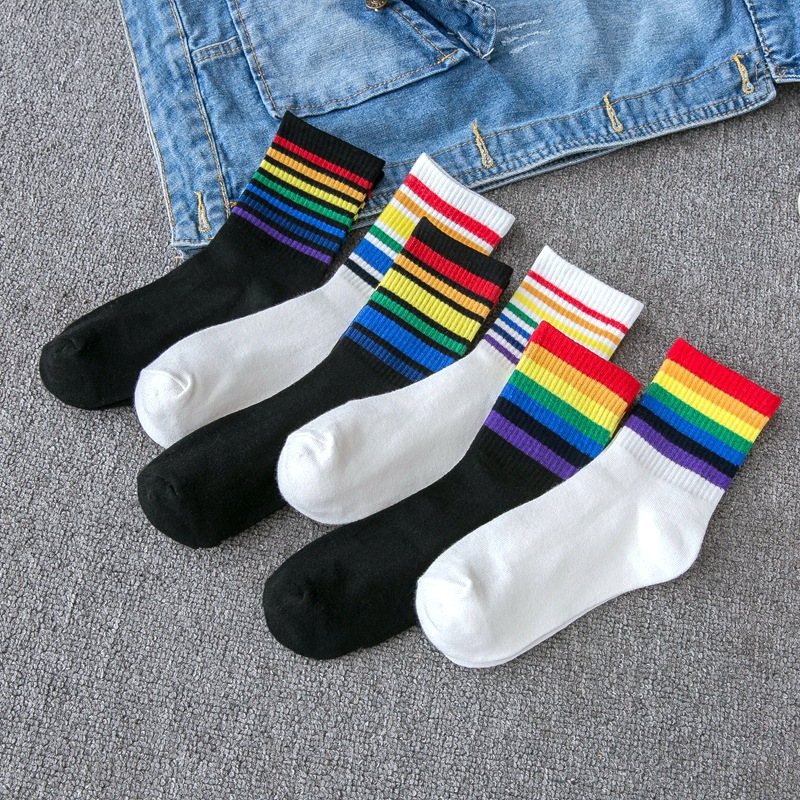 Demi-season knee socks