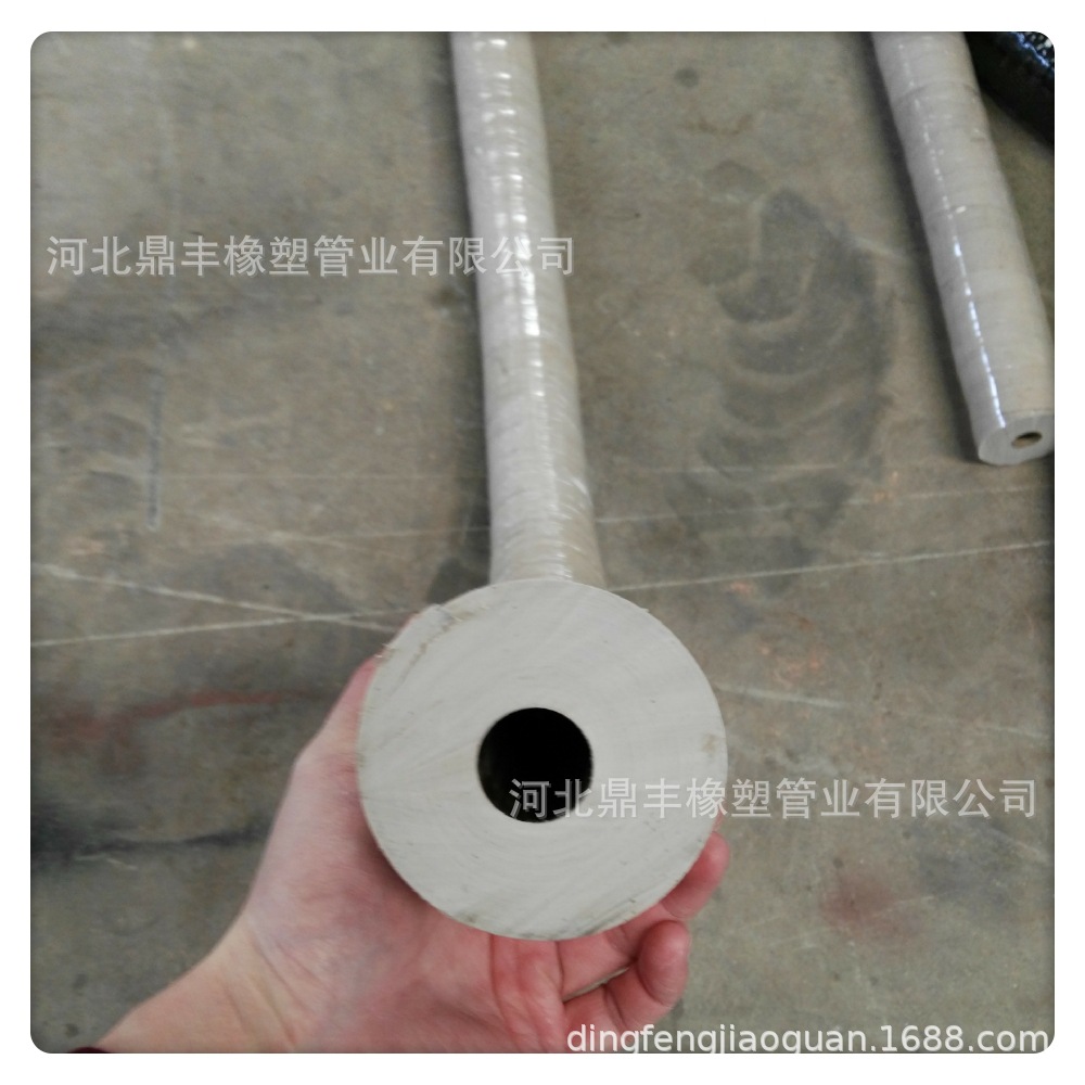 厂家供应吸真空胶管 真空泵吸空气白色橡胶管 天然橡胶抽真空软管