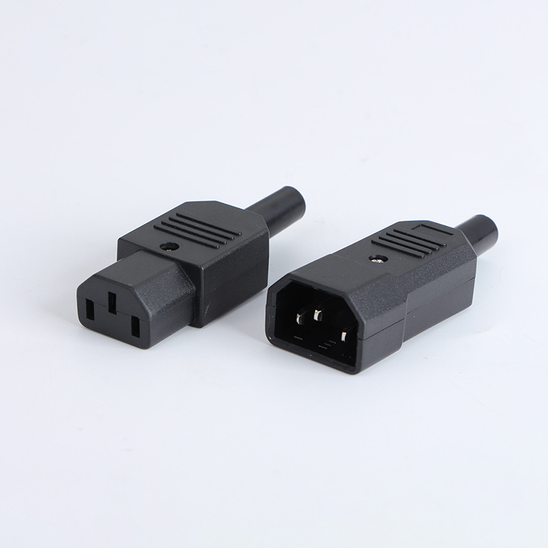 C13C14 pin Word Power plug Assembly IEC pin cola macho y hembra enchufe cable de extensión de alimentación de apoyo macho y hembra enchufe image 2