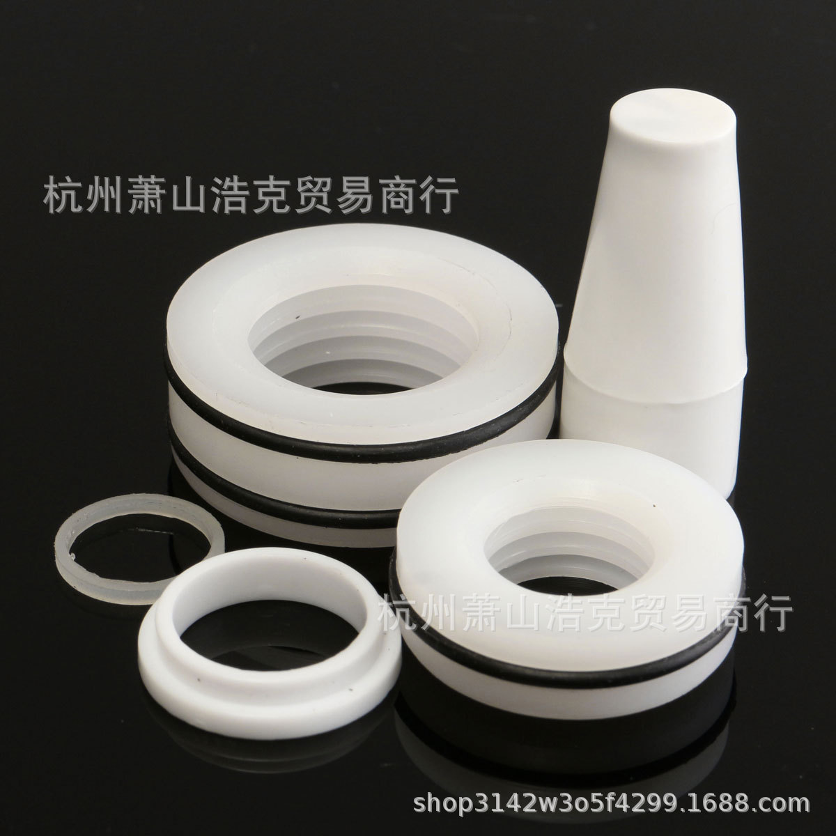 适用于440 450系列 高压无气喷涂机配件上下密封圈垫维修包 4件套