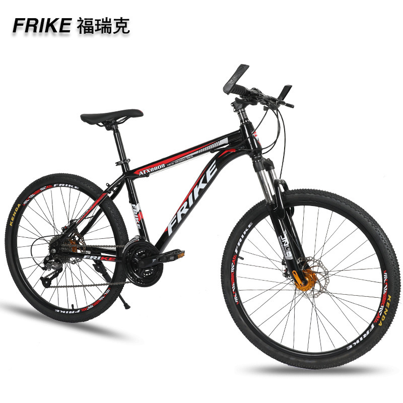 Factory direct supply Florrick 26 inch mountain bike adult men's double disc brake shock absorber gift car a generation of hair