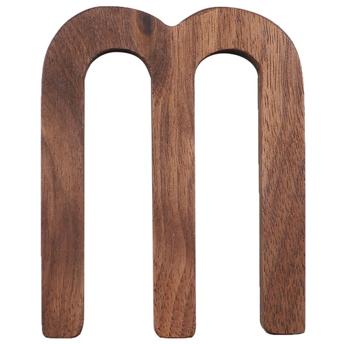 ins Nordic style solid wood monogram wall decoration DIY alphabet home furnishings wooden photography props