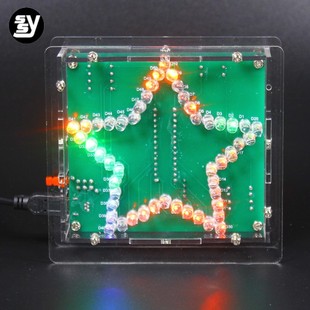 �߲��������ˮ�� 51��Ƭ�CLED�� ���c�������DIY�����׼��ͳ���
